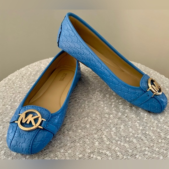 Michael Kors Shoes - Michael Kors Blue Ballet Flats LAST ONE!!!